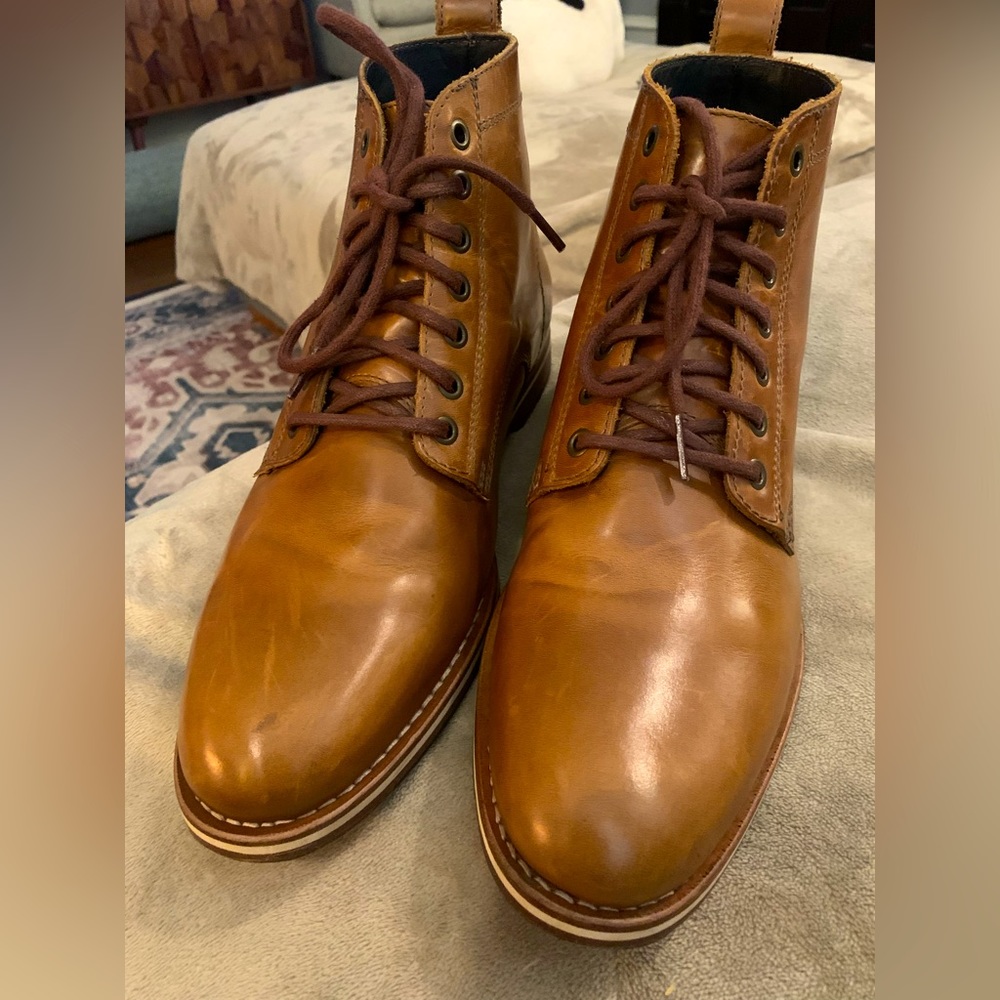 Helm Boots Zind in Teak Sz 10D